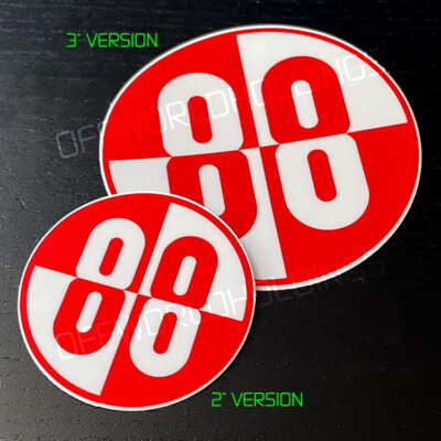 BUCKAROO TEAM BANZAI sticker decal JET CAR 88 Blue Blaze Irregular BBI Yoyodyne