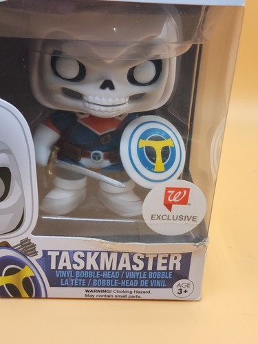 Funko Pop Marvel — Taskmaster 124 (Walgreens Exclusive) — Damaged— Free Shipping - Picture 2 of 3