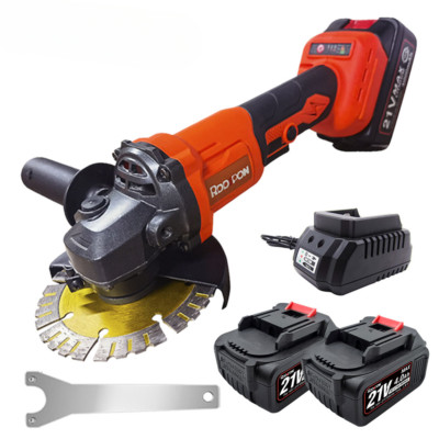 New Brushless Electric Angle Grinder Cordless 3 Gears Cutting Machine Power Tool