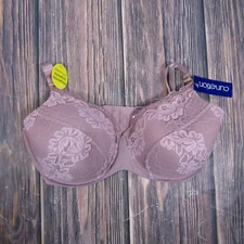 Curvation NEW NWT Bra Maximum Support Pink Push Up Lace Uplift 214268 40B