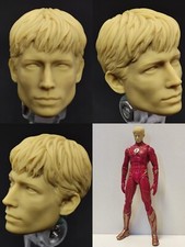 Figura McFarlane Ezra cabeza de Barry Allen tallada de The Flash sin pintar 1/12