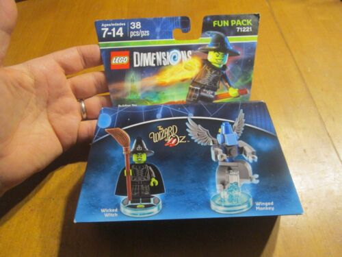 LEGO Dimensions 71221 THE WIZARD OF OZ Fun Pack WICKED WITCH &WINGED MONKEY - Afbeelding 1 van 5