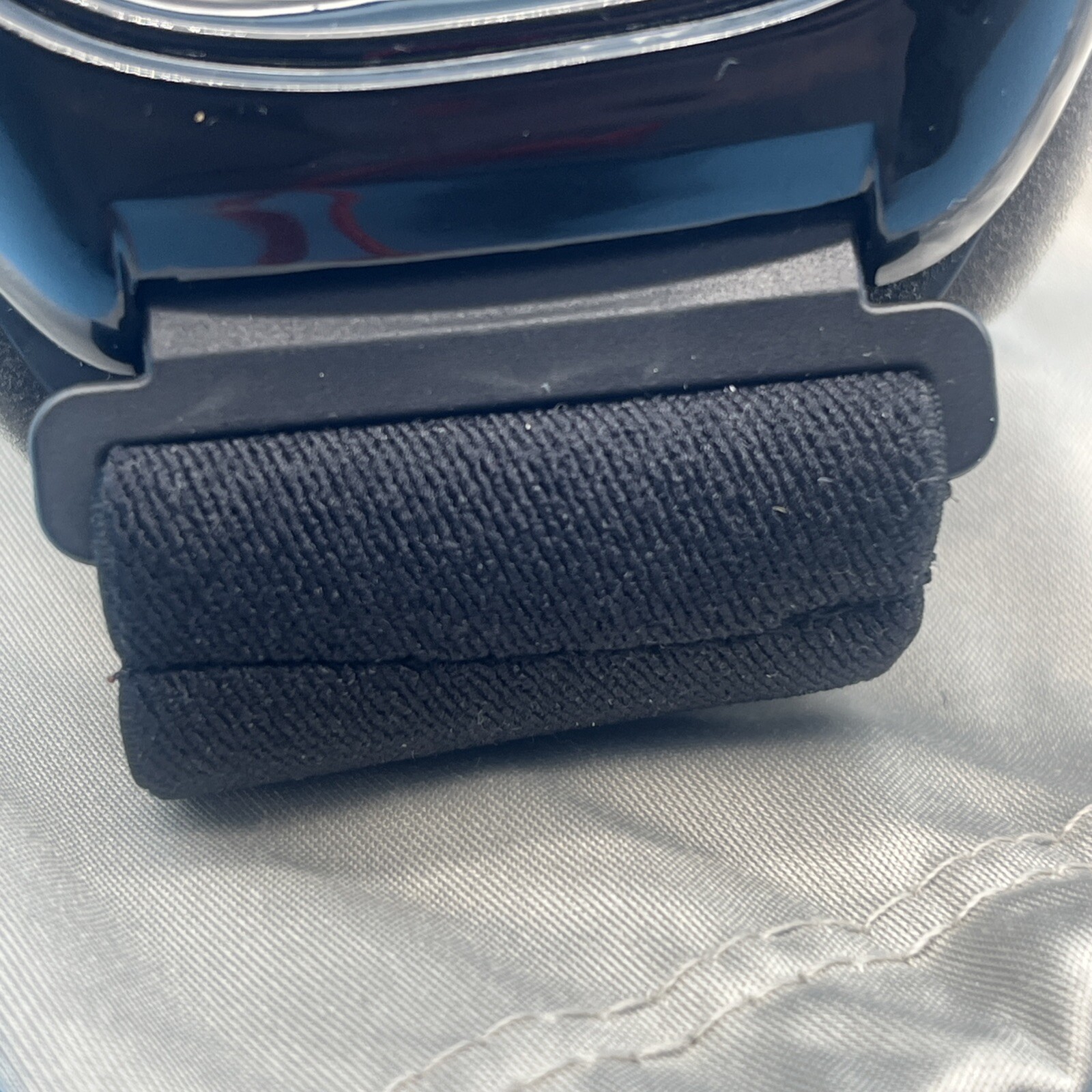 Outdoor Master Snow Goggles Ski Snowboarding Black Mirrored Adjustable Strap