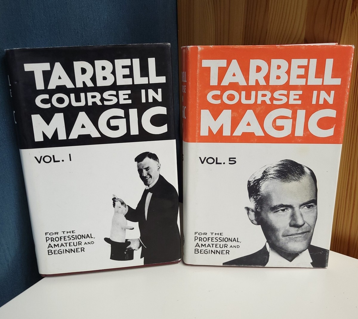 Two Books: Tarbell Course in Magic Vol.1 and Vol. 5, 1990s
