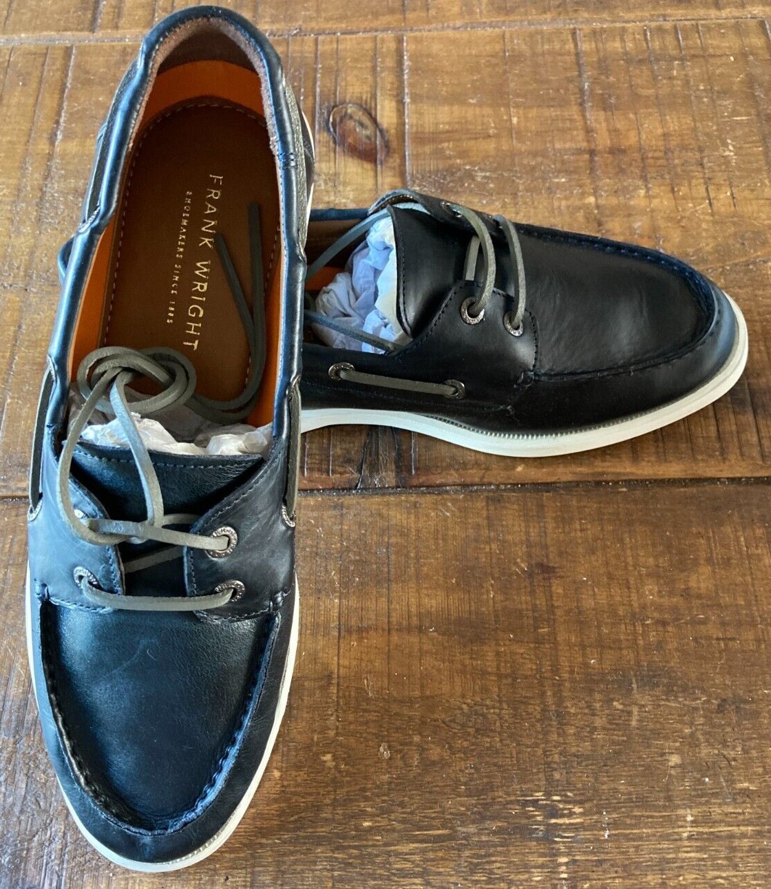 FRANK WRIGHT Keel Leather Boat Shoe 