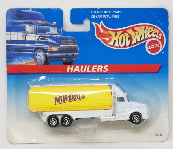 Mattel - Hot Wheels - Haulers - Milk Duds Hauler / Lkw - Aus Dem Jahr 1996-image