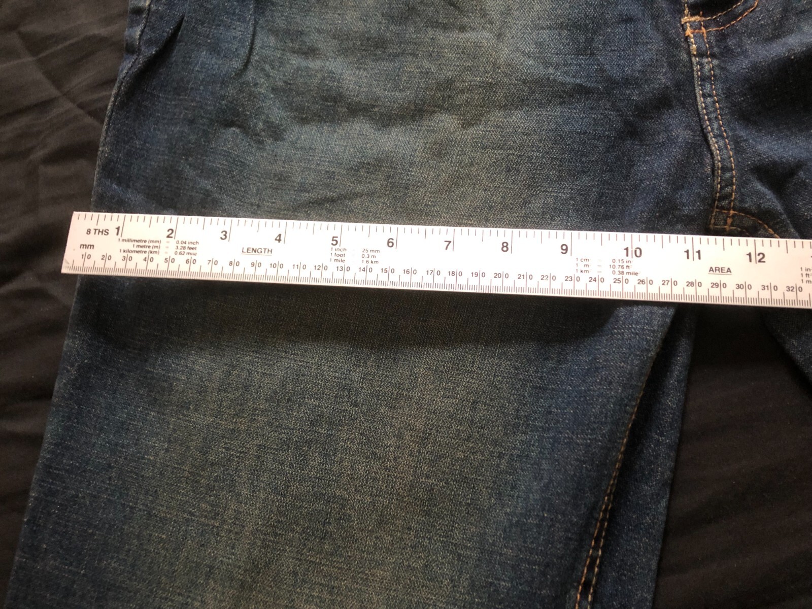 MEN'S BOOTCUT JEANS BLUE WAIST 36" LEG 31" BNWT eBay