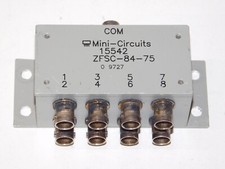 Mini Circuits ZFSC-84-75 8 Way Power Splitter Combiner Module 15542 COM Unit