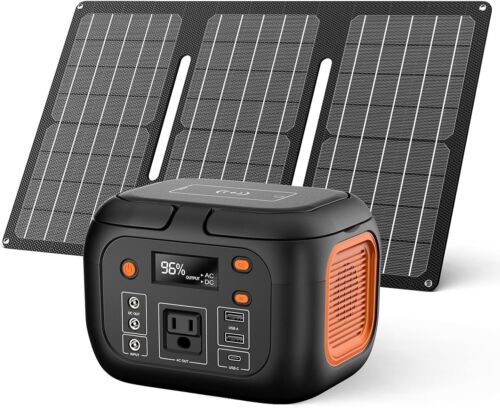 Portable Power Station 97Wh & 30W Solar Panel Kit - Compact, Fast-Charging! - Afbeelding 1 van 7