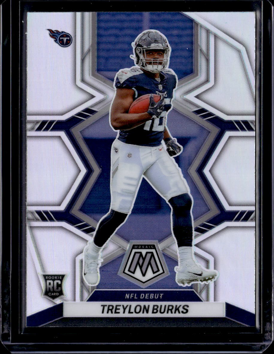 Treylon Burks 2022 Panini Mosaic #279 Silver Tennessee Titans