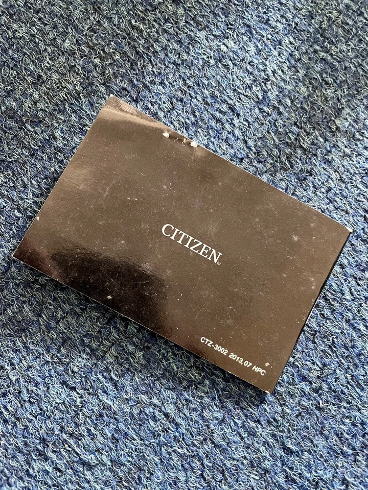 Citizen Crystal Watch & Bracelet Set Black Watch Box Case+Manual Ref. EQ0534-68D - Image 2 of 4