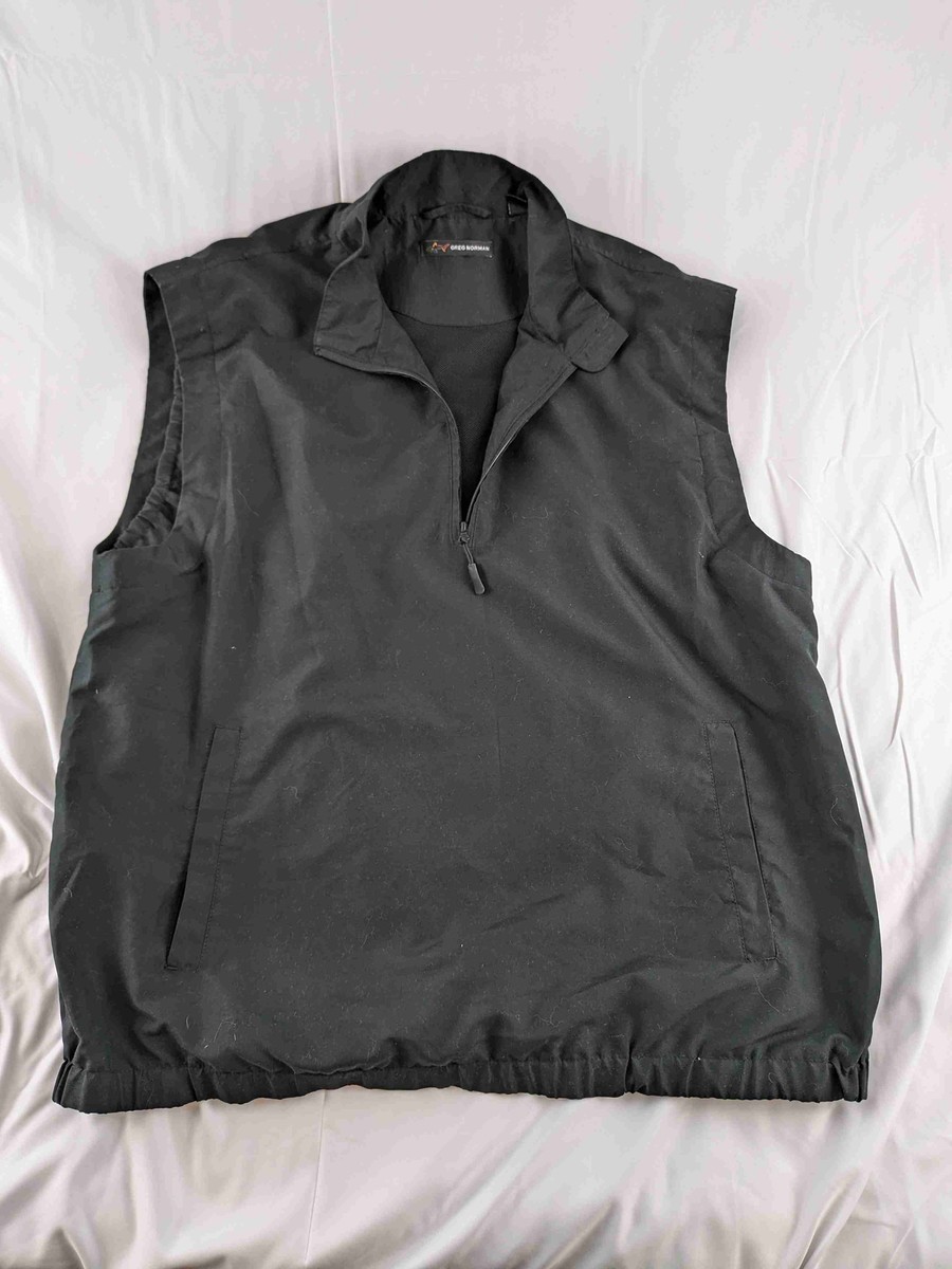 Windbreaker Vest Greg Norman Golf Vest Greg Norman Mens XL