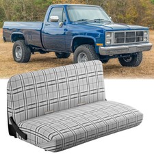 Full Size Car Saddle Blanket Bench Seat Cover For Gmc K15 K25 K35 Truck Pickup