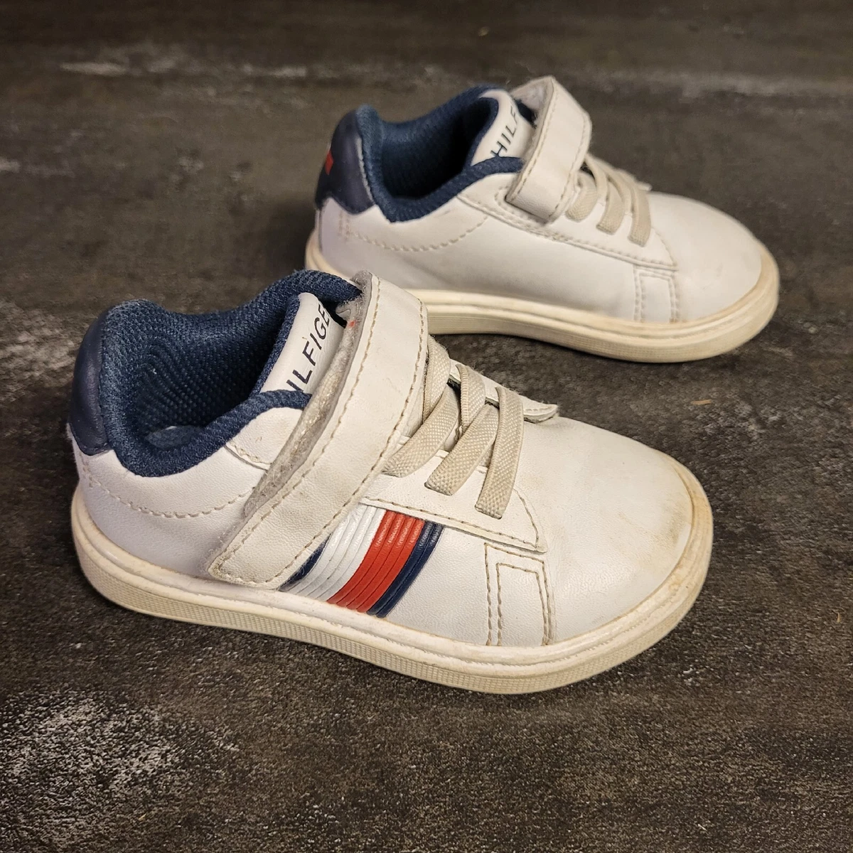 Tommy Hilfiger Iconic Sport Red White And Blue Sneakers Shoes