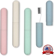 Estuche de viaje para cepillos de dientes 4 unidades , port til y transpirable