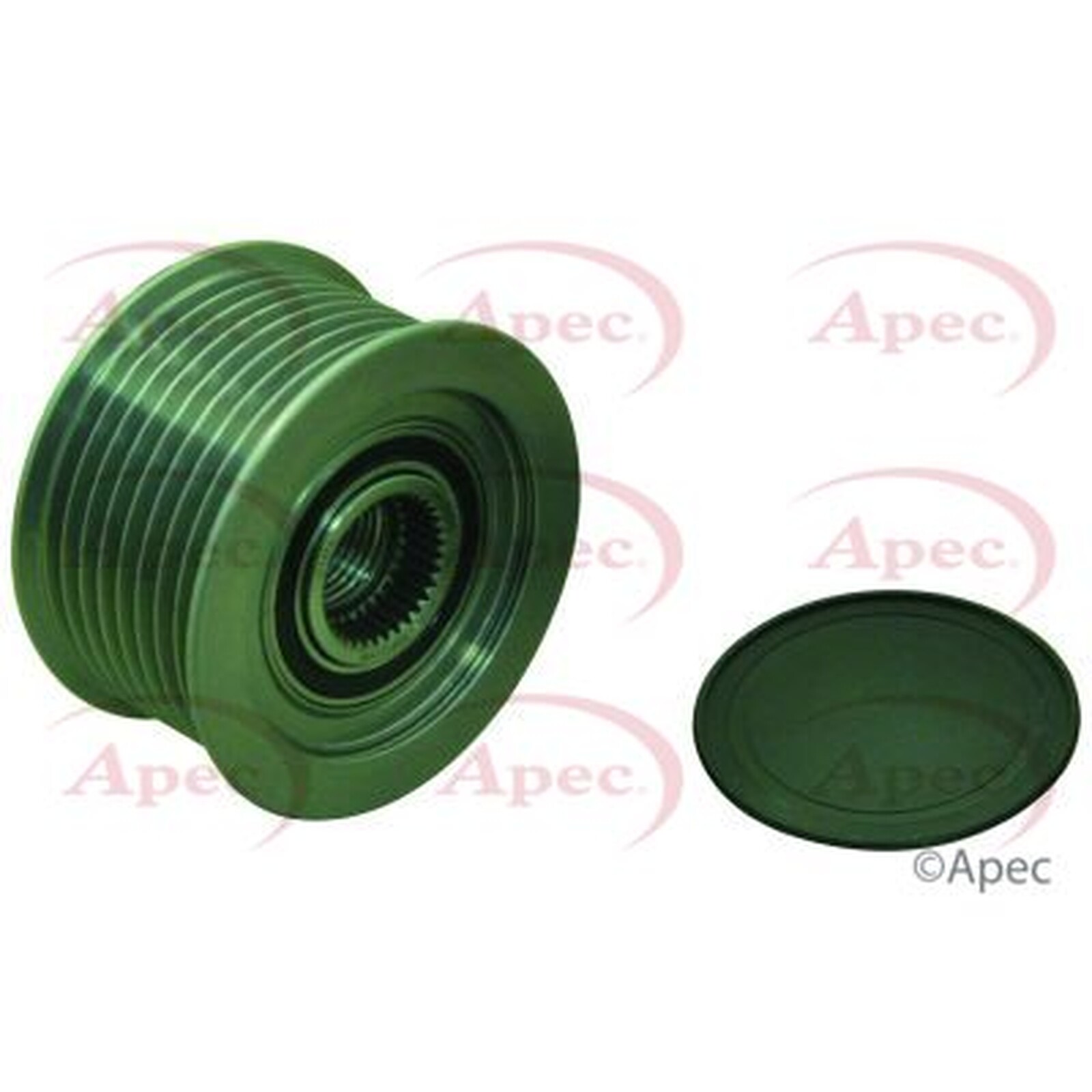 Apec Overrunning Alternator Pulley AOP1040 - Performance Matched to OE