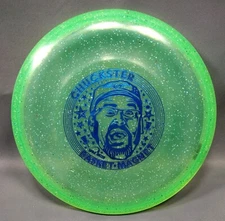 💥Discraft Cryztal Sparkle Banger GT Chuckster Basket Magnet Green & Blue Foil