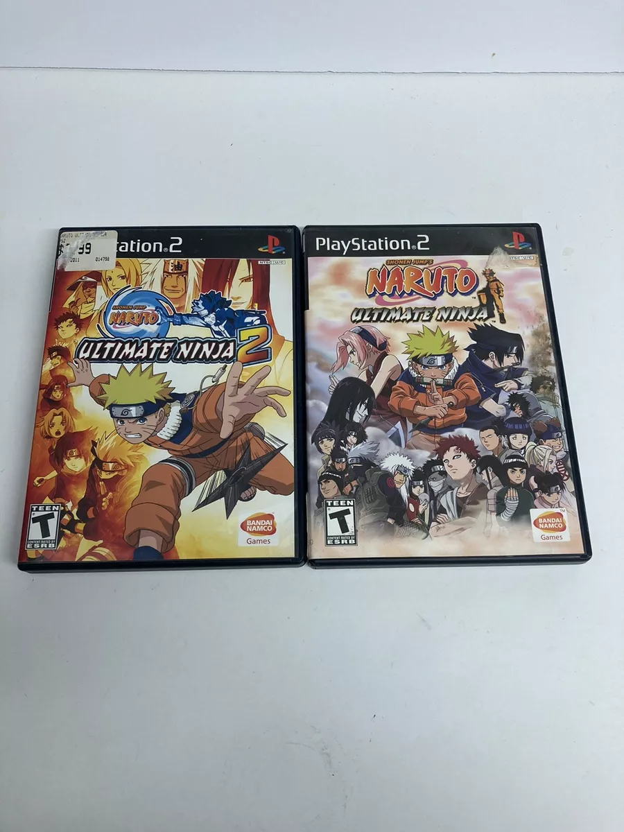 PLAYSTATION 2 PS2 - Naruto Ultimate Ninja 2 (Complete With Manual