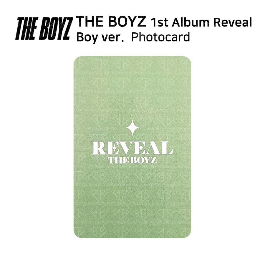 THE BOYZ REVEAL トレカ THE BOYZ 1st album REVEAL Official Photocard BOY Version K-POP
