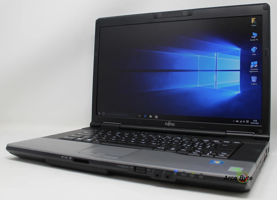 NOTEBOOK FUJITSU E752 PORTATILE 15" INTEL CORE i5 SSD 250GB RAM 8GB ITA GRADO A - Immagine 2 di 4