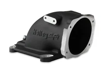 Holley EFI 5.12" 4150 Black Finish EFI Throttle Body Intake Elbow 300-240BK