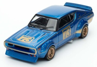 NISSAN Skyline 2000 GT-R (KPGC110) - 1972 - Racing blue - INNO 1:64