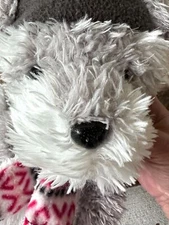 Schnauzer Dog Plush HugFun International Kip Limited Edition St Jude Christmas