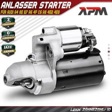 Motorino avviamento starter 1,2 KW 10 denti per AUDI A4 8E B7 8HE A6 4F C6 A8 4E2 4E8