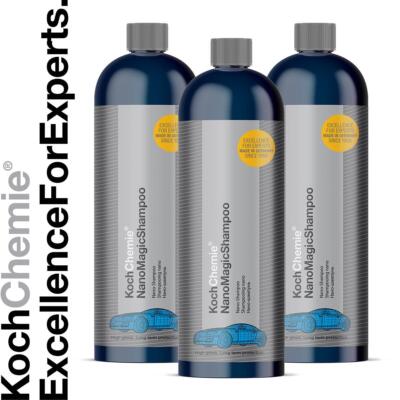3x Koch Chemie NanoMagicShampoo 750ml Autoshampoo Glanzreinigung Dreierpack