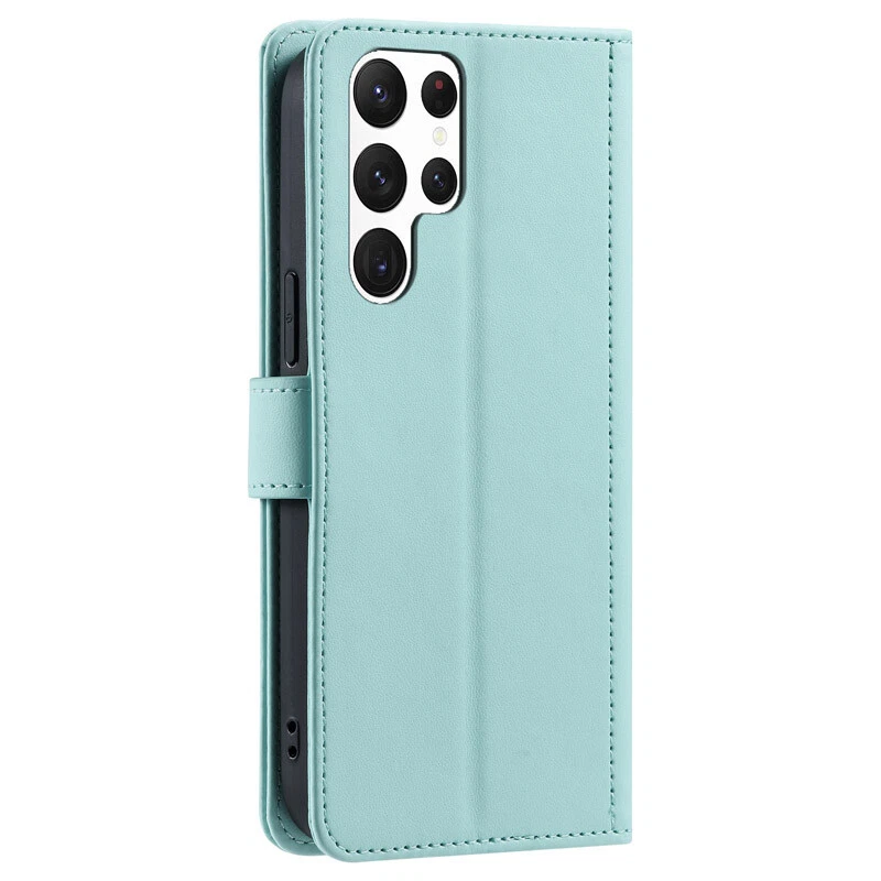 Crossbody Leather Wallet Case Card Flip Cover for Samsung S23 FE/S23+/S22+ Ultra - Image 4 of 4