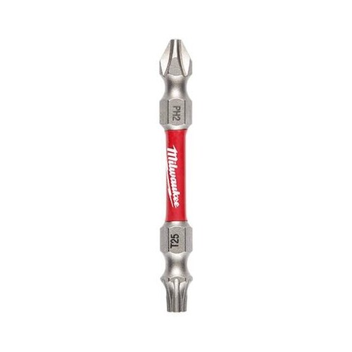 Milwaukee 48-32-4312 SHOCKWAVE PH2/T25 Impact Double-Ended Bit