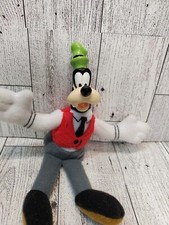 Vintage McDonalds Happy Meal Toy 2001 Disney House of Mouse Goofy Plush Red Vest
