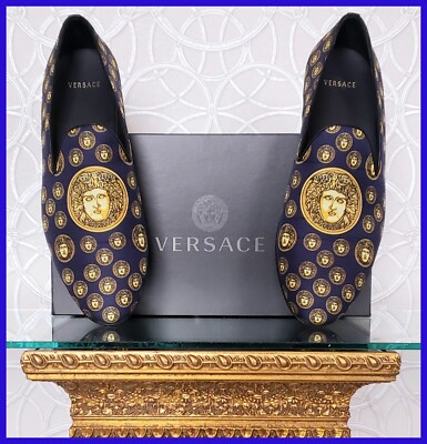 Versace Medusa loafers size 11 0400022815092_BLACKGOLD?wid=  main image 2