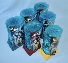 Lego Bionicle BARRAKI (8916-8921) Mutant Sea Creatures 100% in Canisters