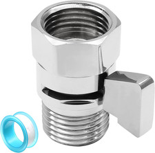 Shower Head Shutoff Valve  Water Flow Control Valve Brass Shut off Valve G1/2 Wat