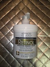 Advanced Clinicals Retinol Advanced Firming Moisturizing Cream 16oz 