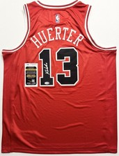 Kevin Huerter Signed Autographed Chicago Bulls Red Jersey JSA COA 
