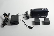 Panasonic HC-V520M Dark Navy Digital Video Camera Camcorder 32GB w/Battery