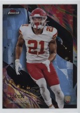 2024 Topps Finest Uncommon Sky Blue Refractor /250 Jaden Hicks #169 10zi