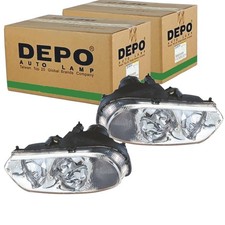 2x DEPO H1 H7 SCHEINWERFER SATZ passend für ALFA ROMEO 156 LINKS+RECHTS