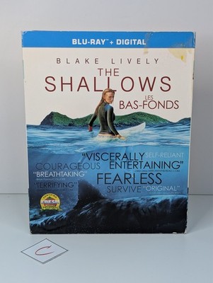 The Shallows (Blu-ray, 2016) Complete W/Slipcover, Blake Lively
