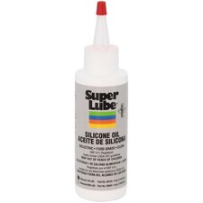 Super Lube Silicone Oil High & Low Temp CST (Clear, 4oz Bottle)