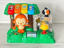 Vtech Learn Dance Interactive Zoo Music Monkey Toddler Animal Toy Tested WORKS