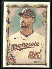 2023 Topps Allen & Ginter #98 Byron Buxton Silver Portrait