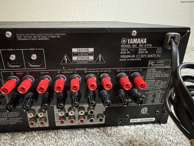 Yamaha RX-V773 Network 7.2 Receiver DLNA AirPlay Bi-amp 3D 4K