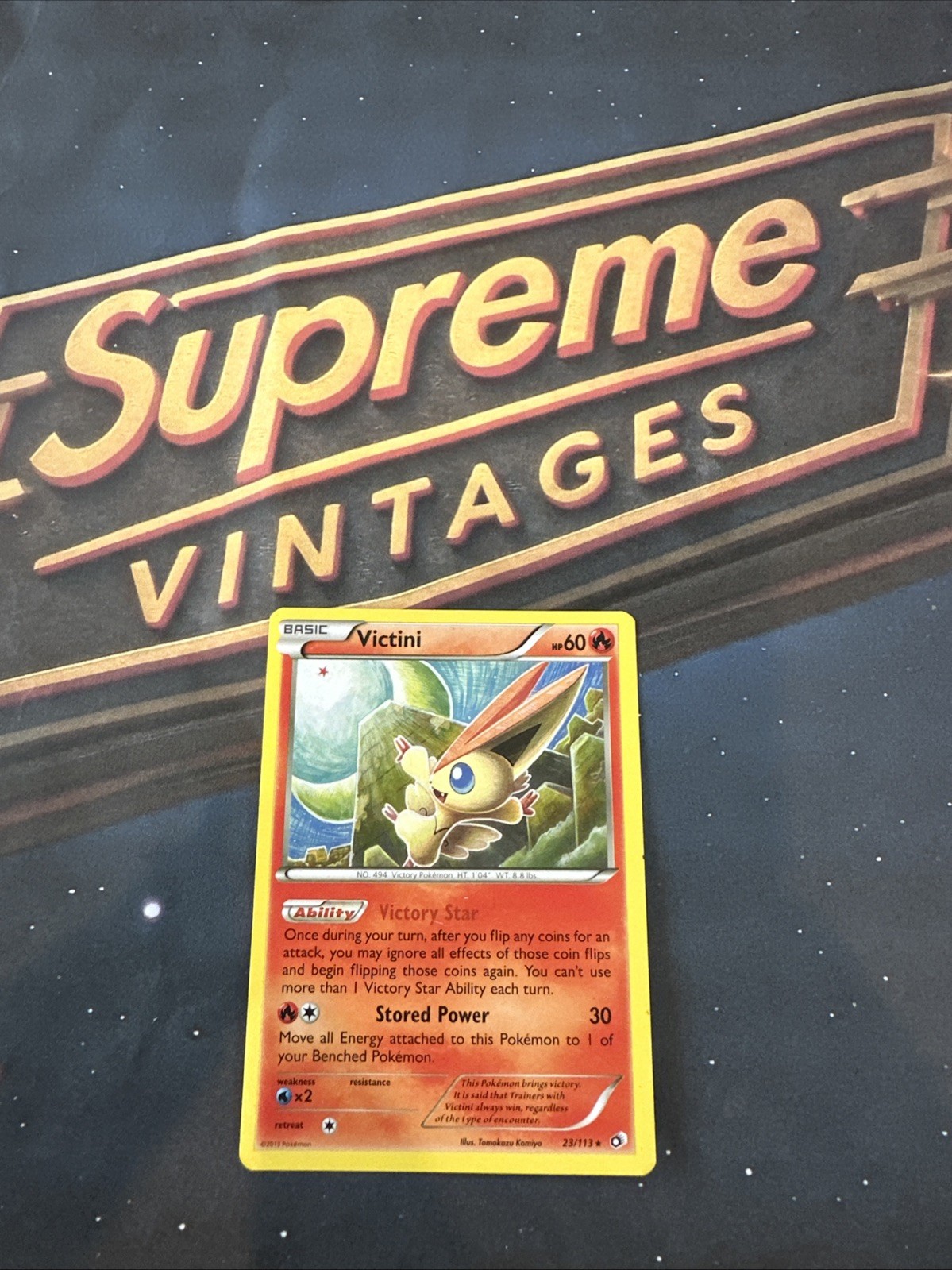 Pokémon TCG Victini Legendary Treasures 23/113 Regular Rare NM