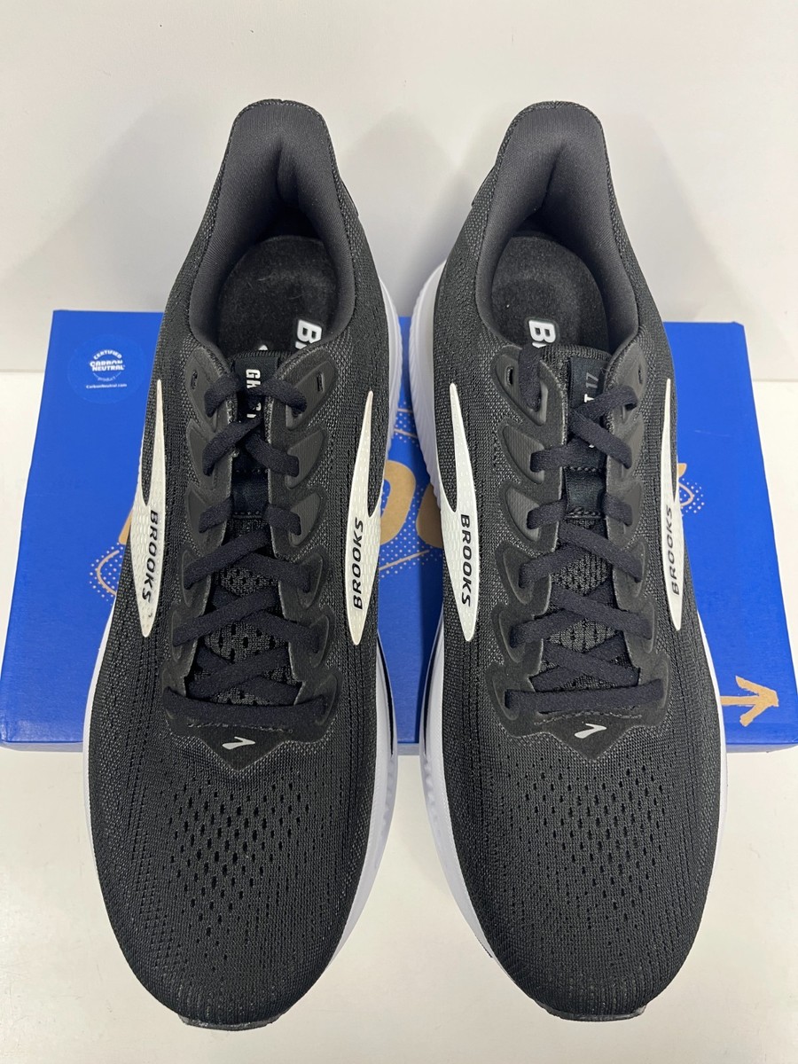 Size 8.5 - Brooks Ghost 17 Black Grey White for sale online | eBay
