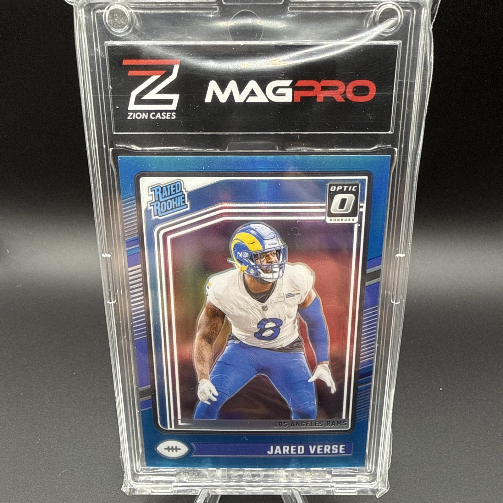 2024 Panini Donruss Optic - Rated Rookie Jared Verse #242 Aqua Prizm /299 (RC)