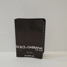 Dolce & Gabbana The One For Men 0.06oz/2ml EDT Spray Mini Travel Sample Vial