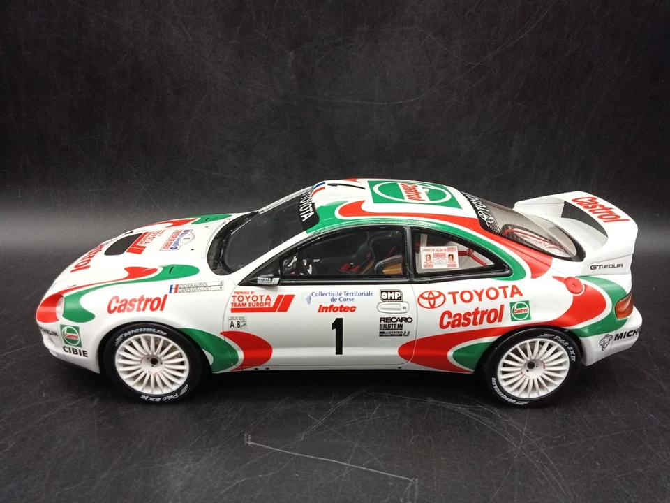 Toyota Celica GT Four ST205 Tour de Corse 1995 1/18 Ottomobile OT302 - Immagine 2 di 4